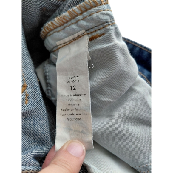 Calvin Klein Jeans Dark Blue Flare & Wide Leg - Picture 8 of 10